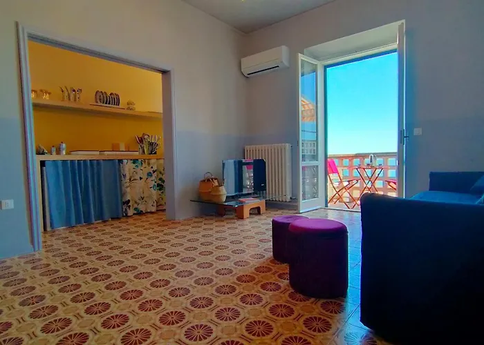 Apartment Bilocale Con Due Bagni Cod 496 Frontemare Con Inclusa