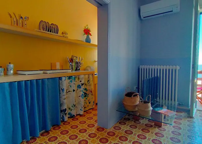 Apartment Bilocale Con Due Bagni Cod 496 Frontemare Con Inclusa Marcelli